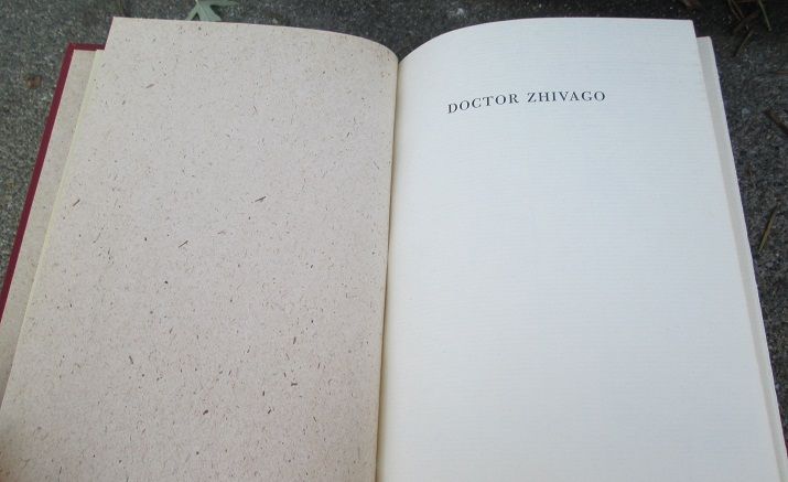 Dr. Zhavago Zhivago Boris Pasternak International Collectors Library 