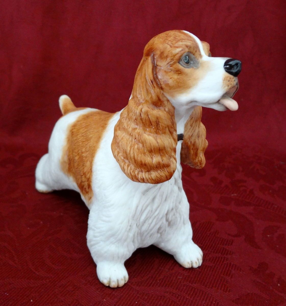 Boehm Cocker Spaniel Figurine Porcelain 40142 Made in USA Mint Vintage 