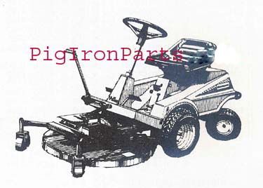 Bolens Stiga Rear Steer Riding Mower Axle Pivot 1813755