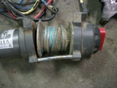 02 Bombardier Quest 650 Gorilla Winch w Parts D3