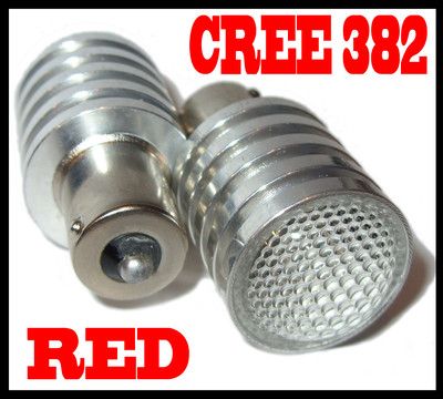 LUZ ROJA antiniebla trasera 382/P21W 5W CREE Q5 bombilla LED X 1