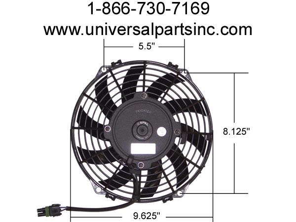 Can Am Bombardier Outlander Renegade Spyder Cooling Fan OE 709200124 