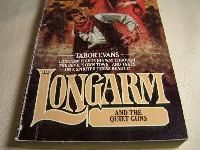 10 TABOR EVANS WESTERNS LONGARM BLOOD BOUNTY,VALLEY OF DEATH, 110 119 