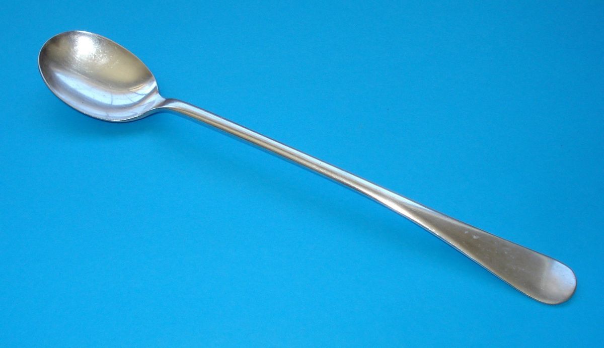 DOHRCO HEAVY SILVE PLATE ICE CREAM SODA SPOON