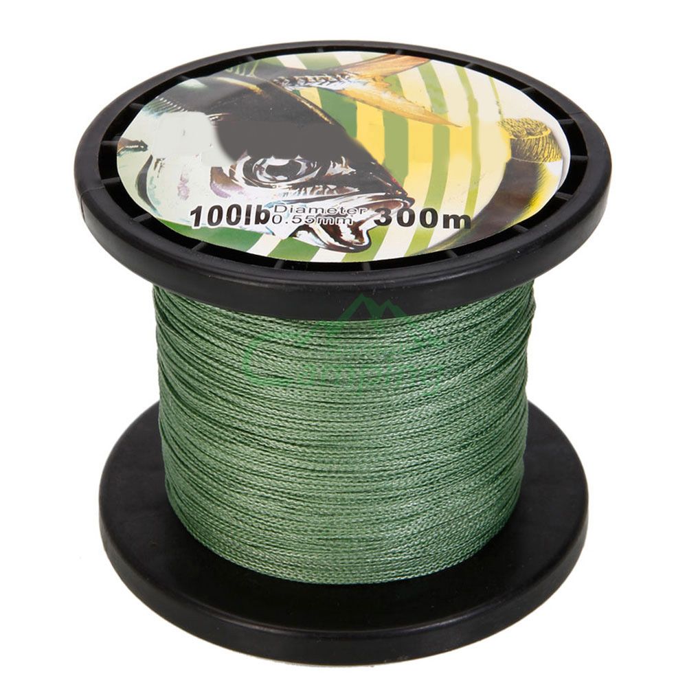 Hot New High Quantity Braided Fishing Line Spool 300M 0 55mm 100LB 