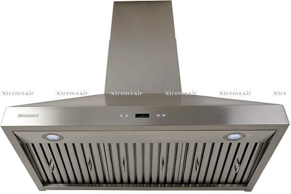 Xtreme Air 36 European Wall Mount Stainless Steel Range Hood with 