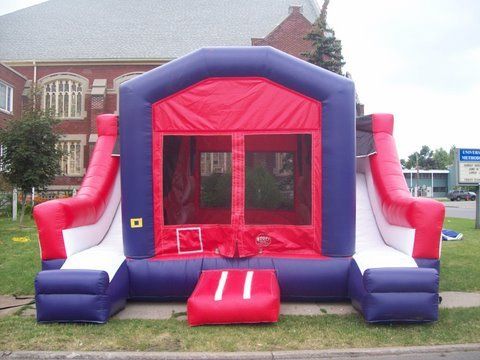   Bounce House Slides Combo Slide Moonwalk Bouncer Jumpers CLSB