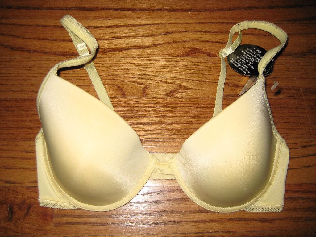 Le Mystere Etre Desire Bra 36D $60 Yellow Contour 9106