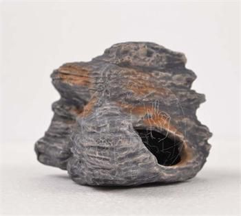   Ornament Multi Function Cichlid Rock Cave Stone Hide F923A