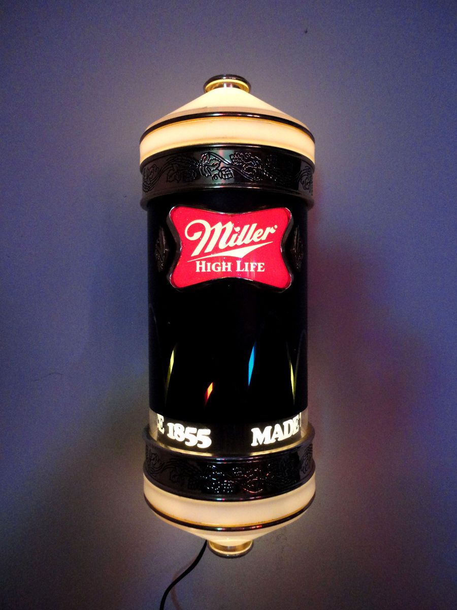   High Life Hamms Like Motion Bouncing Balls Lighted Beer Sign Wall Lamp