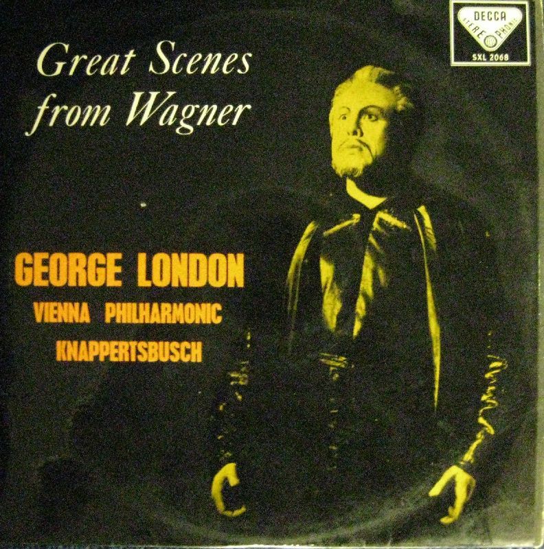 Wagner George London Knappertsbusch Vinyl LP WBG ED1 Great Scenes from 