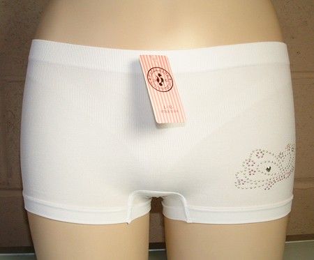 BUTTERFLY RHINESTONE SEAMLESS BOYSHORTS S/M L/XL