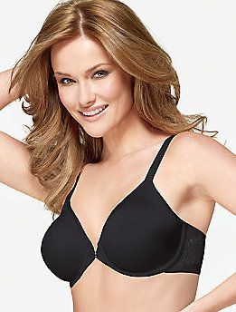 Wacoal 855137 So Sleek Full Figure Bra Black $58