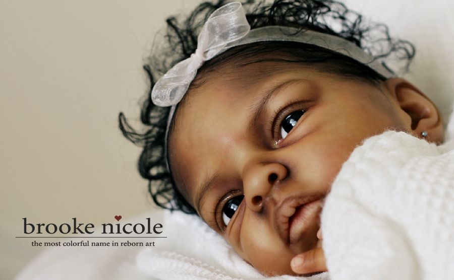   DEPOSIT Reborn AA A/A African American Black Biracial by Brooke Nicole