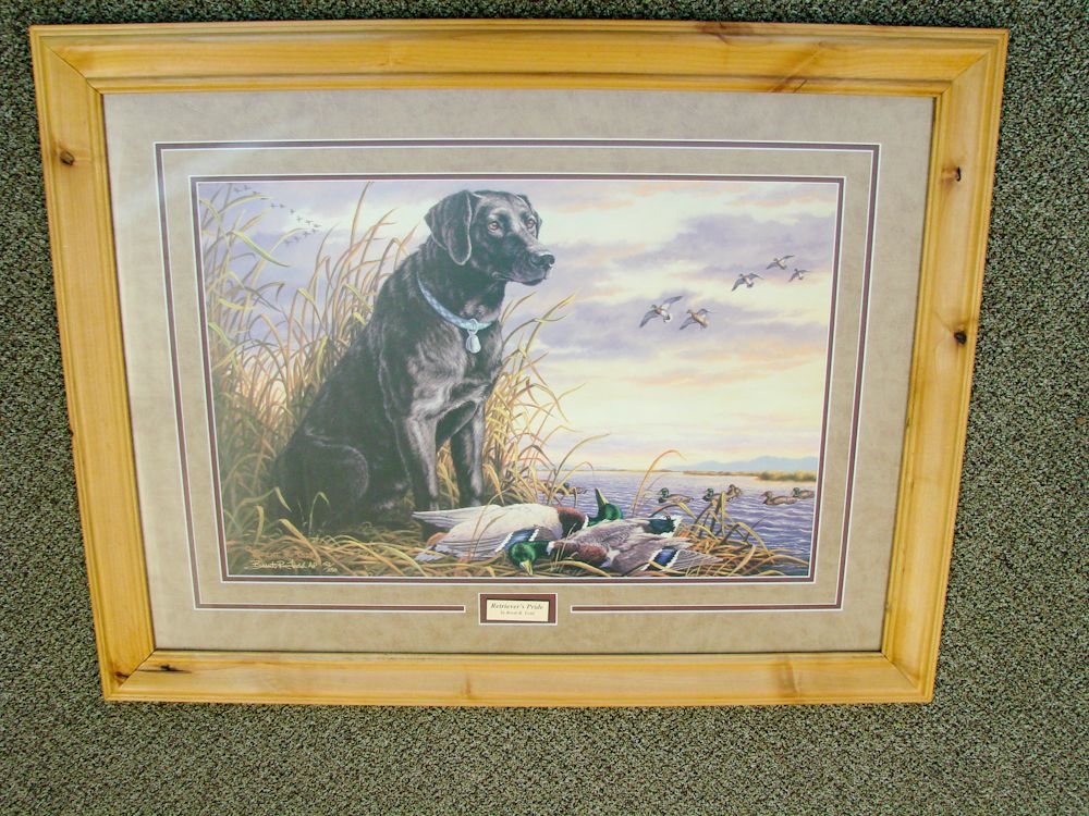 Retriever Pride Brent Todd Printing Picture Vintage Le