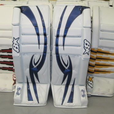  Brians Zero G Pro Hockey Goalie Goal Leg Pads 34 1