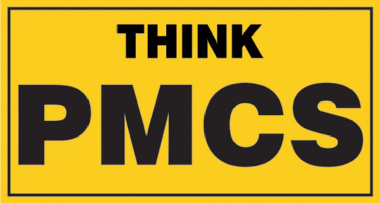 Military M35 M54 M817 M151 HUMVEE M211 M714 THINK PMCS Sticker 