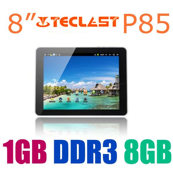 TECLAST P85 8 Android 4.0 Tablet PC Capacitive Screen 8GB WIFI Camera 