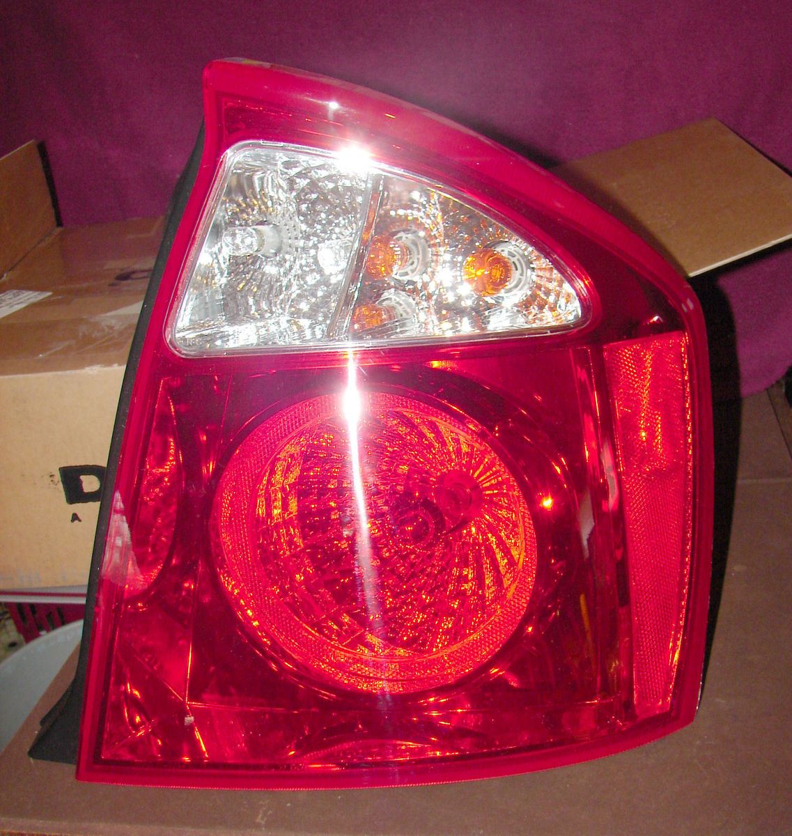 Tail Light Tailight Depo 323 1921R as for 2004 06 Kia Spectra New 