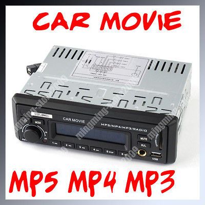 PAL/NTSC/Y Car MP5/MP4/ MP HD player SATA usb SD 500GB Car Movie 