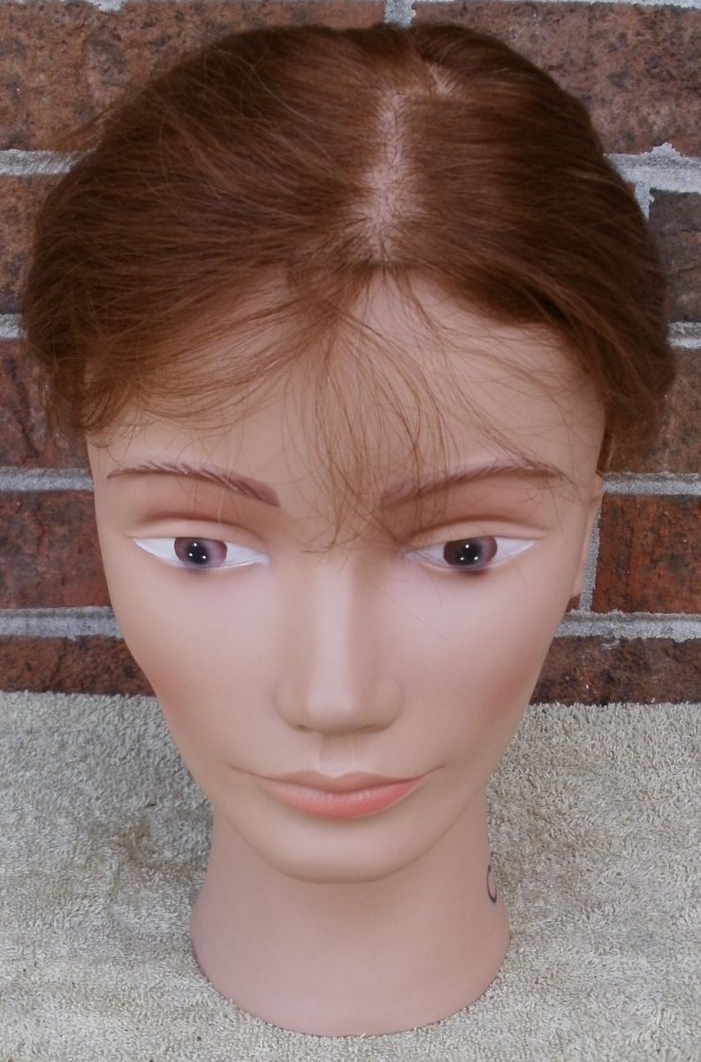 Pivot Point Cosmetology Mannequin Head Human Hair HEIDI DISPLAY HAT 