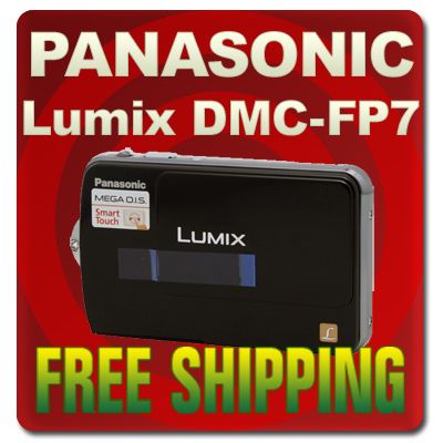 Panasonic Lumix DMC FP7 Digital Camera Blue New 885170031333