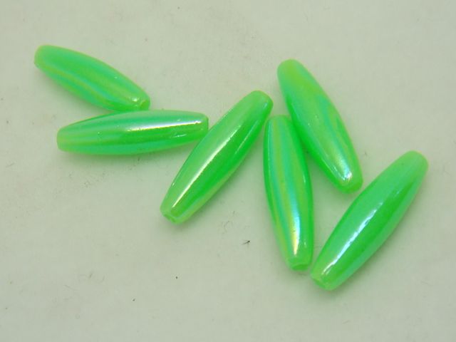 50g Light Green M Granular Acrylic Plastic DIY Loose Beads Charm BSF22 