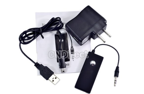 SK BTI 002 Stereo Bluetooth US Plug Dongle Transmitter