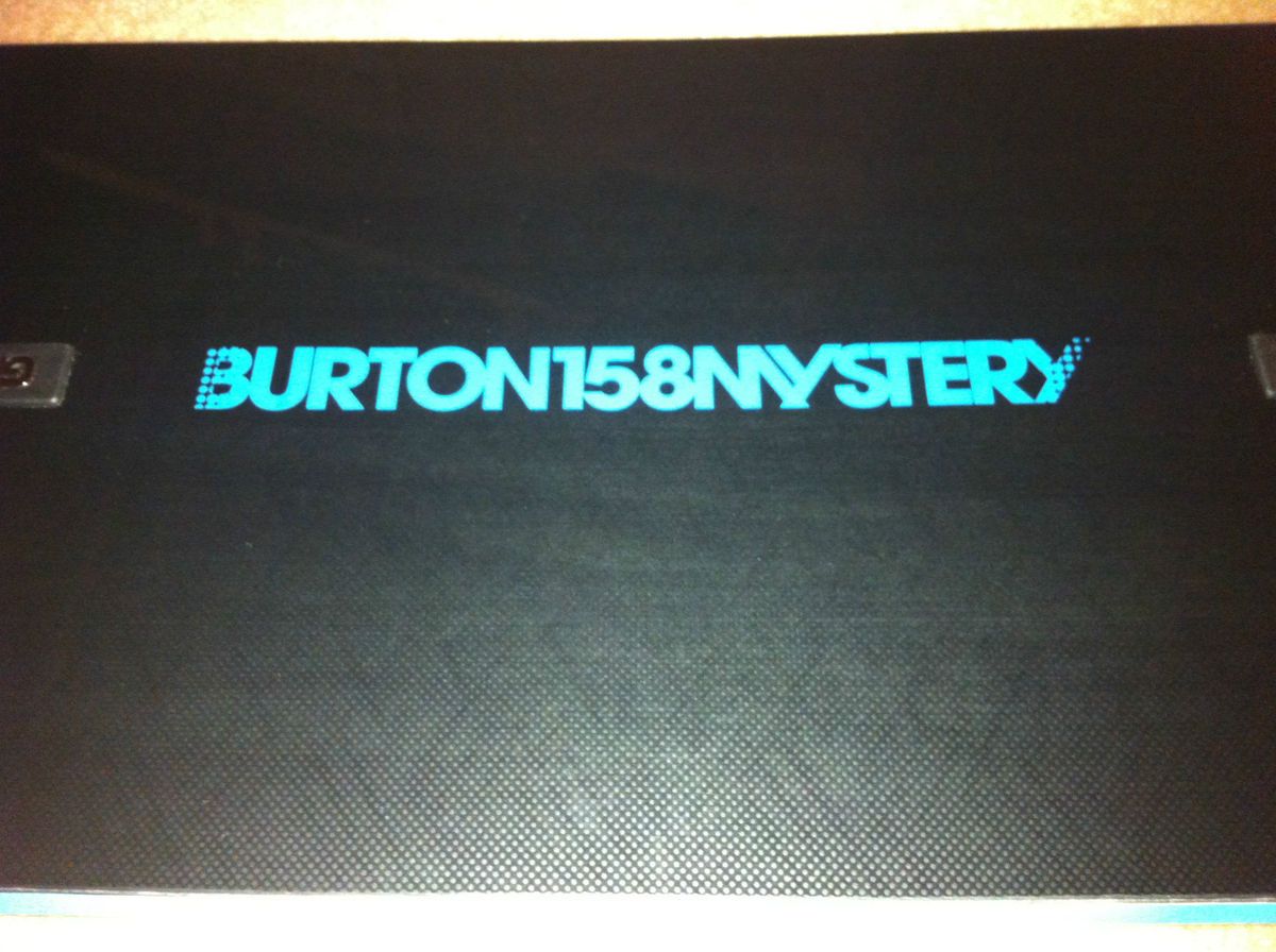   Burton Mystery 158 Snowboard Retail for $1 499 95 Method Vapor