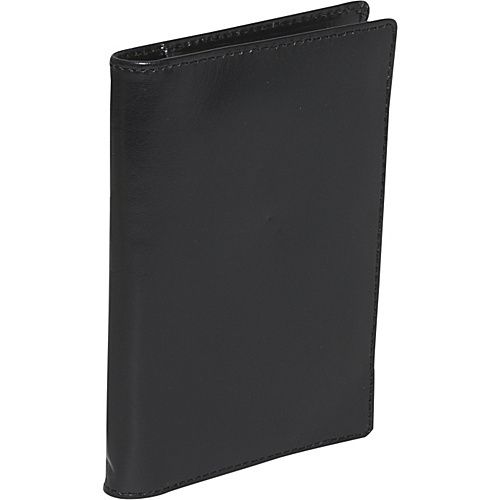 Budd Leather Buffalo Calf to do Jotter w Pen Black