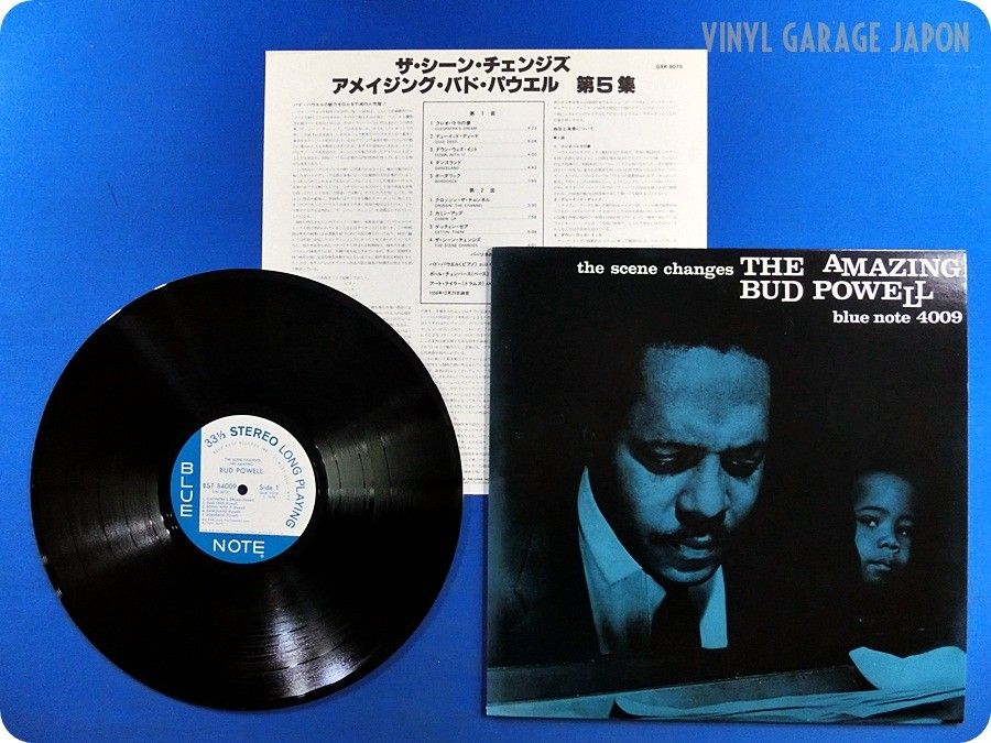 Bud Powell Blue Note Wax The Scene Changes BST 84009 JP Jazz LP C034 