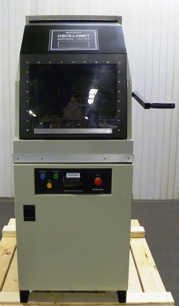 Buehler Oscillamet Sample Cut Off Wet Abrasive Saw Cutter 