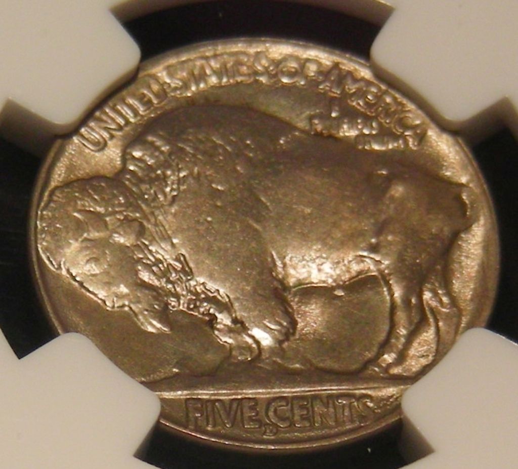 1916 D BUFFALO NICKEL MS 62 NGC FULL HORN NICE STRIKE LUSTEROUS