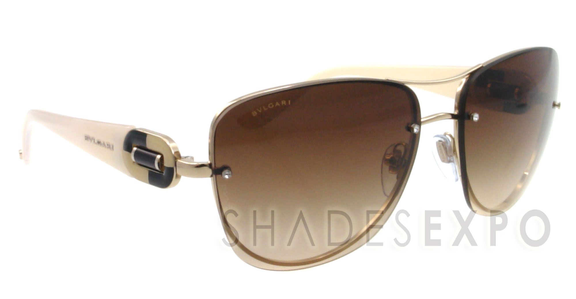 New Bvlgari Sunglasses BV 6053B Beige 278 13 BV6053