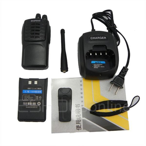   Walkie Talkie UHF 5W 16CH Two Way Radio BF 320 Business Police