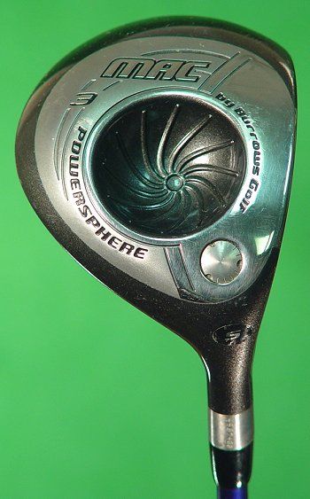 Burrows Mac Powersphere 3 Wood Fujikura HF 7 Graphite Stiff