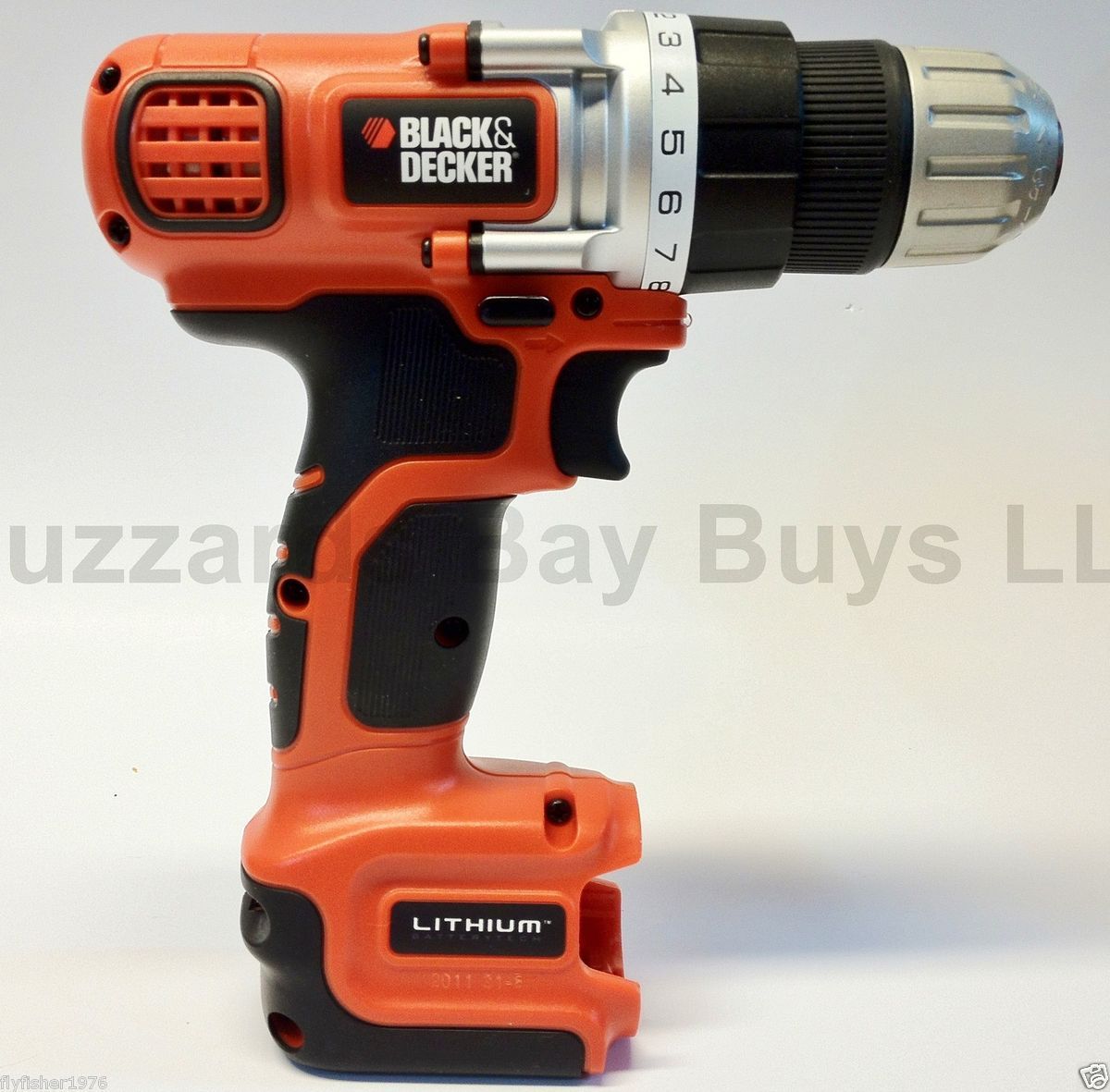 Black Decker LDX112 12V 3 8 Lithium Drill Driver LED Light Fast Free 