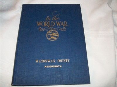   Watonwan County Minnesota Book St James Madelia Butterfield