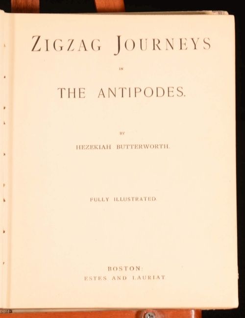    in the Antipodes by Hezekiah Butterworth Illustrated First