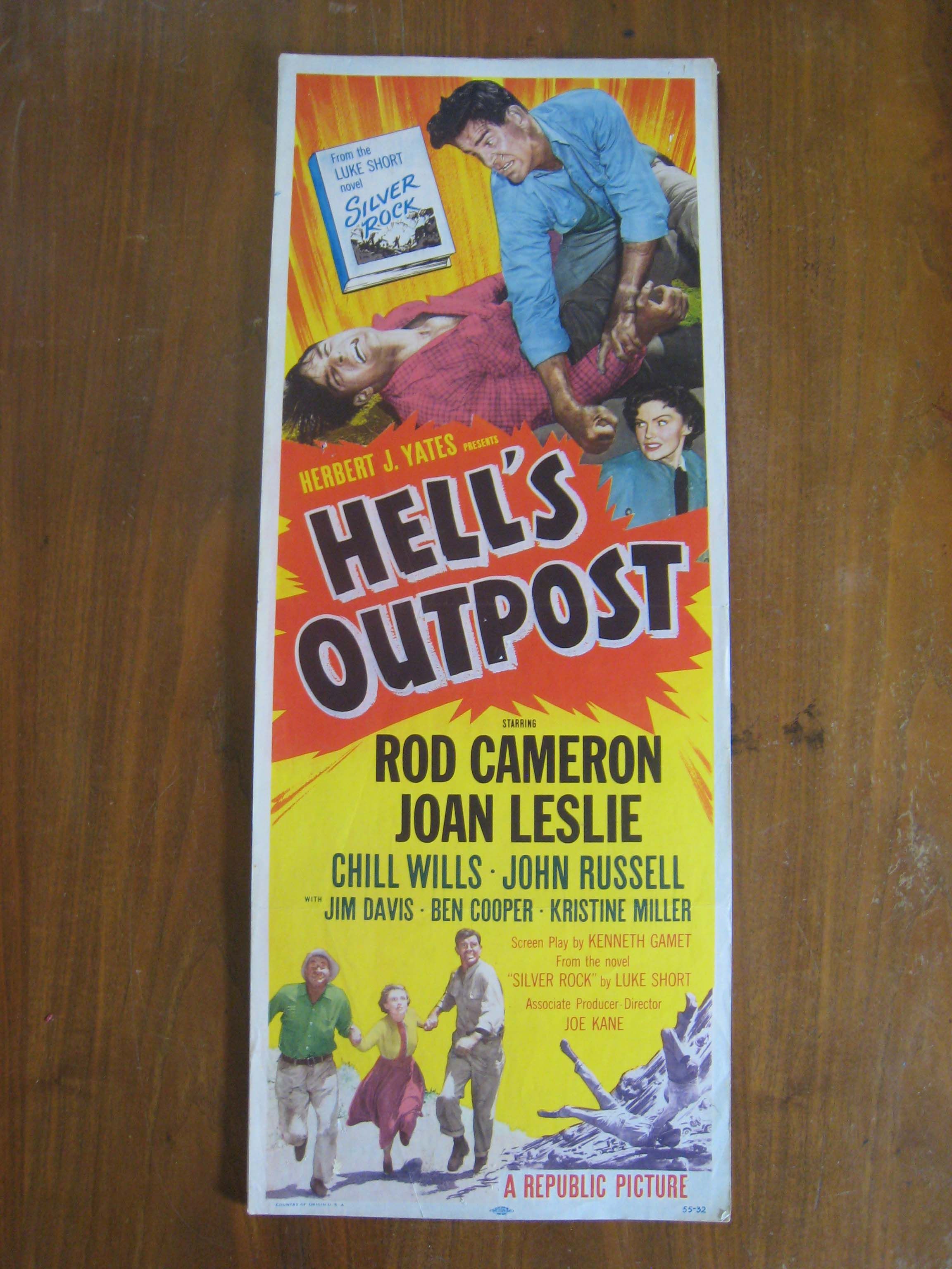 Hells Outpost Rod Cameron John Russell Luke Short VG