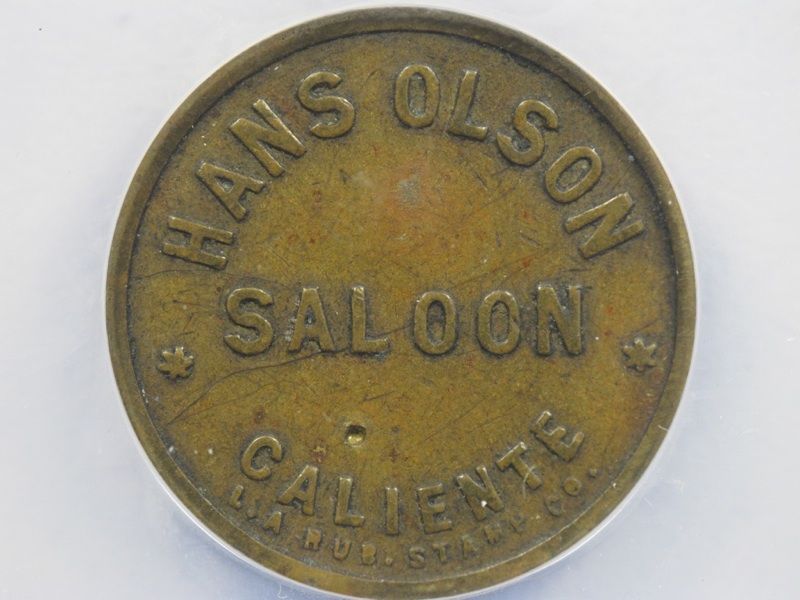 hans olson saloon caliente nevada trade token