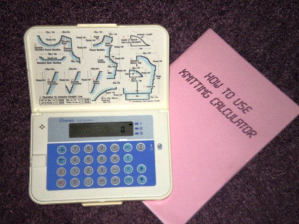 Calcuknit Knitting Pattern Calculator Any Machine