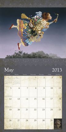 James Christensen 2013 Illuminations Calendar Brand New