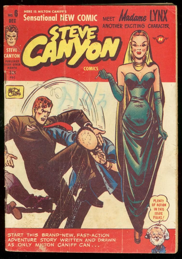 here steve canyon 6 1948 harvey milton caniff madame lynx