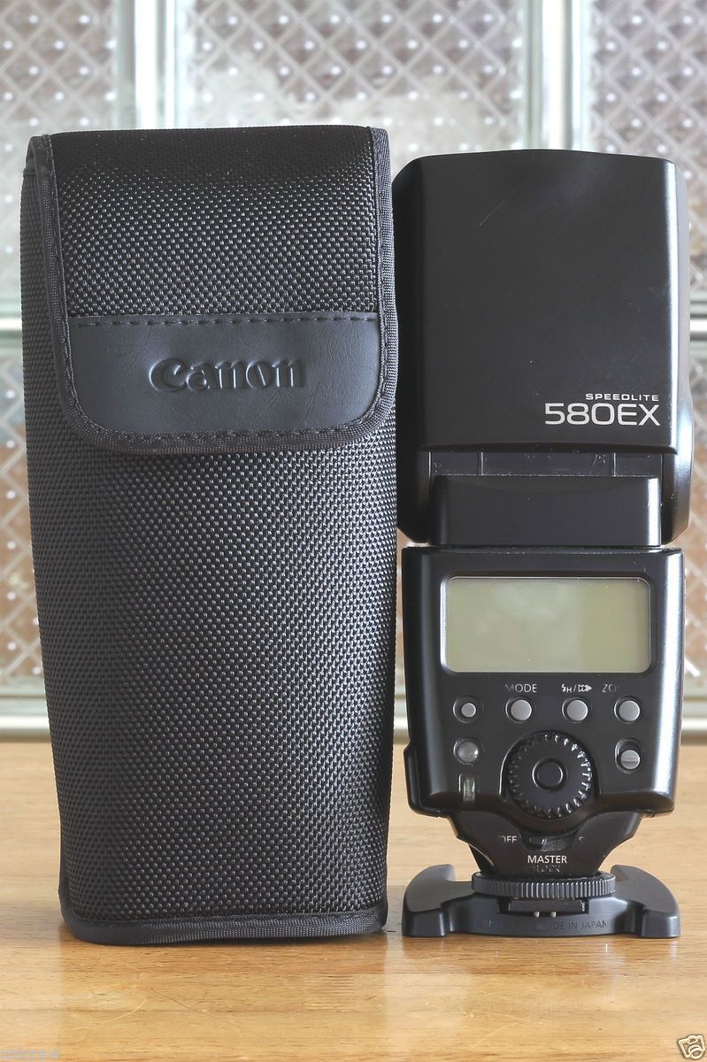 Canon Speedlite 580EX E TTL Flash