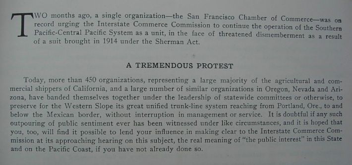 1922 What Californians Want Preservation Southern Pacific Central 