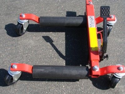 RTN Hydraulic Vehicle Dolly Go Under Car 12 Wheel Jack Lift Body Shop 