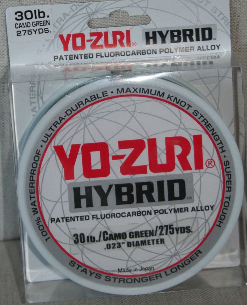    Fluorocarbon Polymer Alloy Fishing Line 30 lb 275 yds Camo Yo zuri