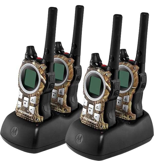   MR565 FRS GMRS 2 Way Radio Walkie Talkie Camo Ni MH NOAA Qt