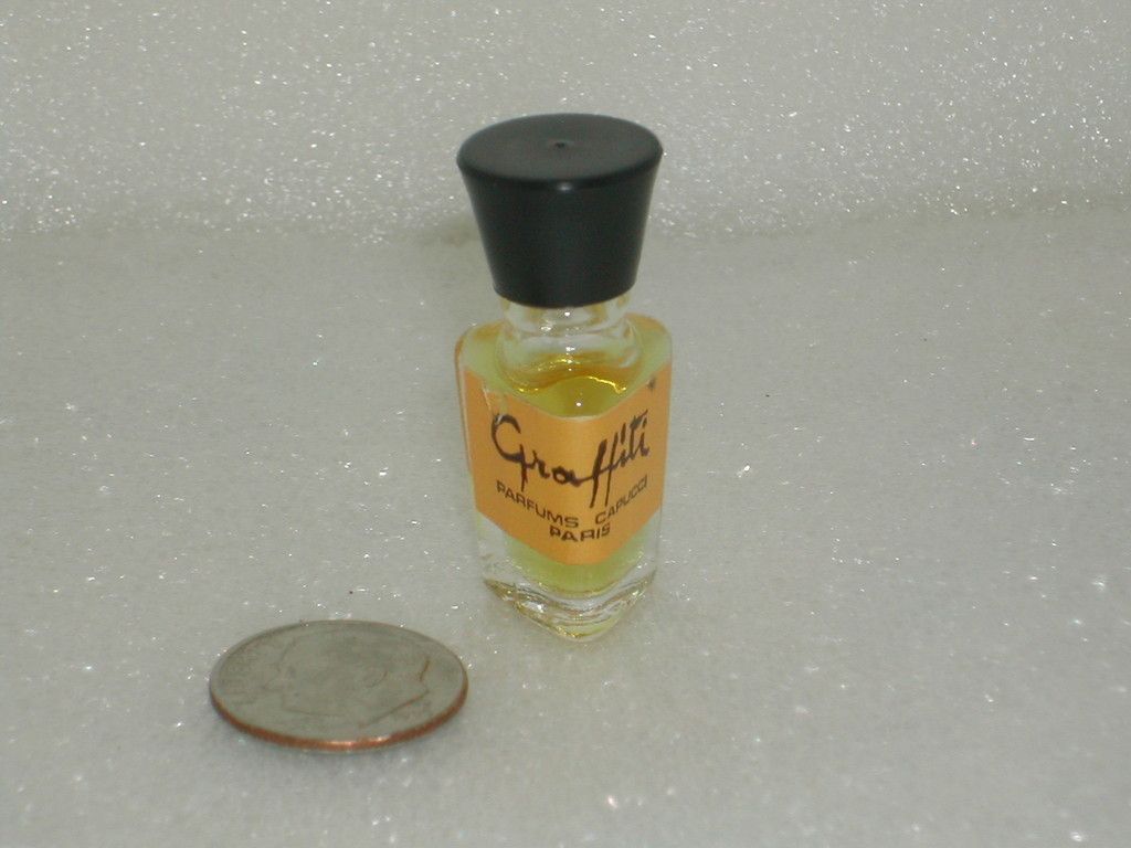 Vintage Graffiti Capucci Perfume Micro Mini RARE New